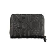 Mario Valentino Black Polyurethane Women Wallet