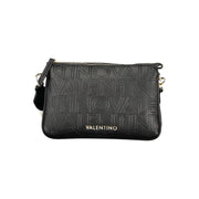 Mario Valentino Black Polyurethane Women's Shoulder Bag