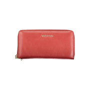 Mario Valentino Red Polyethylene Wallet