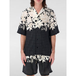Amiri Black Silk Pattern Shirt