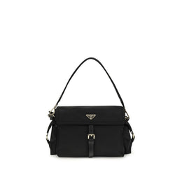 Prada Black Recycled Polyamide Shoulder Bag