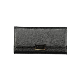Mario Valentino Black Polyurethane Women Wallet