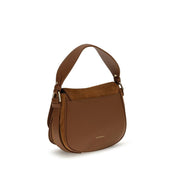 Coccinelle Brown Calf Leather Bos Taurus Shoulder Bag