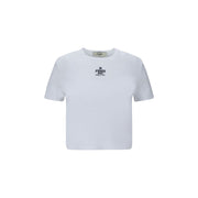 Fendi White Cotton T-Shirt