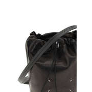 Margiela Black Calf Leather Bos Taurus Shoulder Bag