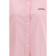 Miu Miu Multicolor Cotton Pattern Shirt