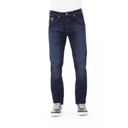 Baldinini Trend Blue Cotton Jeans Denim