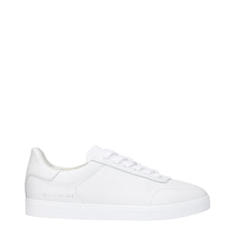 Givenchy White Leather Low Top Sneakers