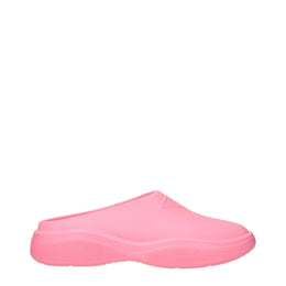 Prada Pink Cotton Slippers