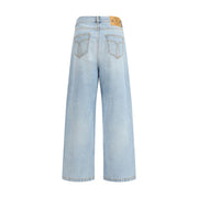 Fiorucci Light Blue Cotton Jeans Denim