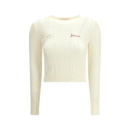 Fiorucci Cream Merino Wool Sweatshirt