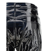 Fiorucci Black Polyethylene Casual Pants