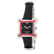 Laura Biagiotti Black Leather Lining Dress Watch