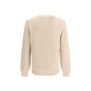 Fendi Beige Fleece Wool Sweatshirt