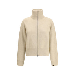 Extreme Cashmere Beige Cashmere Bomber