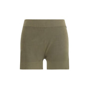 Extreme Cashmere Bicolor Cotton Bermuda Shorts
