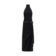 Coperni Black Polyester Cocktail Dress