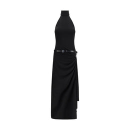 Coperni Black Polyester Cocktail Dress