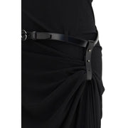 Coperni Black Polyester Cocktail Dress