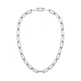Hugo Boss Silver Stainless Steel Necklace