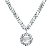 Chiara Ferragni Gray Stainless Steel Necklace