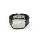 GC Black Stainless Steel Bracelet