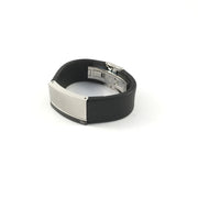 GC Black Stainless Steel Bracelet