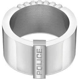 Police Gray Stainless Steel Bracelet