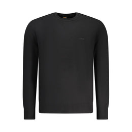 Hugo Boss Black Cotton Men's Sweater