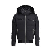 Moose Knuckles Black Polyester Bomber