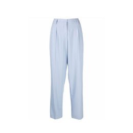 BLANCA VITA Blue Elastane Dress Pants