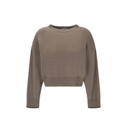 Brunello Cucinelli Beige Cashmere Cashmere Sweater