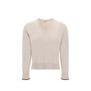 Brunello Cucinelli Beige Cashmere Cashmere Sweater