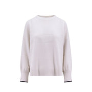 Brunello Cucinelli White Cashmere Cashmere Sweater