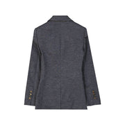 Brunello Cucinelli Gray Wool Blazer