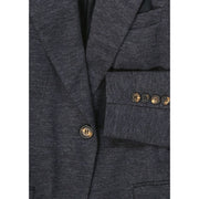 Brunello Cucinelli Gray Wool Blazer