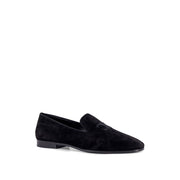 Celine Black Calfskin Slip-On Loafers