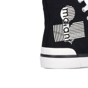 Isabel Marant Black Canvas High Top Sneakers