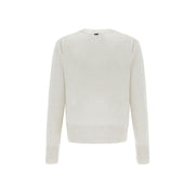 Herno White Cashmere Cashmere Sweater