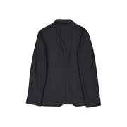 Herno Gray Wool Blazer