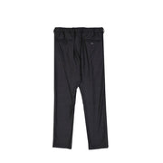 Herno Gray Wool Casual Pants