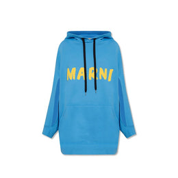 Marni Blue Cotton Sweatshirt