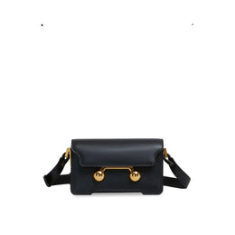 Marni Black Calfskin Shoulder Bag