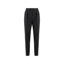 Max Mara Black Elastane Dress Pants