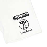 Moschino Couture White Cotton Shorts