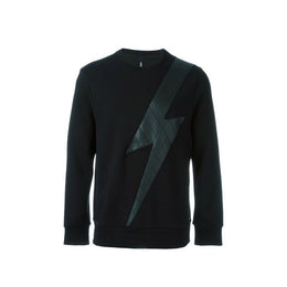 Neil Barrett Black Lyocell Sweatshirt