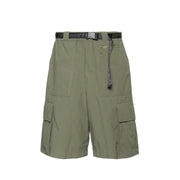 Off-White Bicolor Polyamide Cargo Shorts
