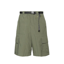 Off-White Bicolor Polyamide Cargo Shorts