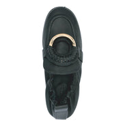 See By Chloé Black Calfskin Moccassin