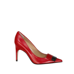 Sergio Rossi Multicolor Calfskin High Heel Pumps
